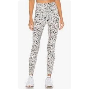 Varley Century Legging Cashmere Cheetah Womens Size M